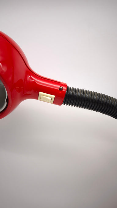 110 Lampada da tavolo Flex Red di Magistretti per Emmedi