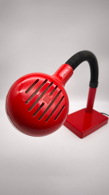 110 Lampada da tavolo Flex Red di Magistretti per Emmedi