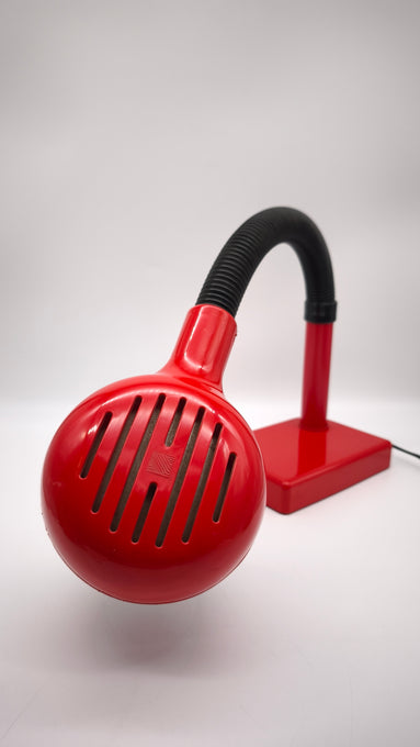110 Lampada da tavolo Flex Red di Magistretti per Emmedi