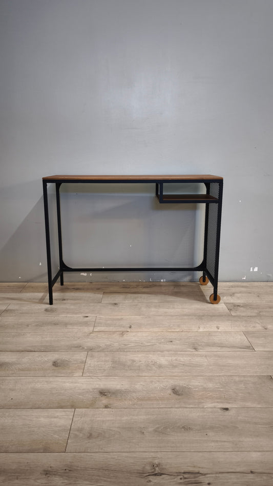 90745 Scrivania console Ikea con rotelle