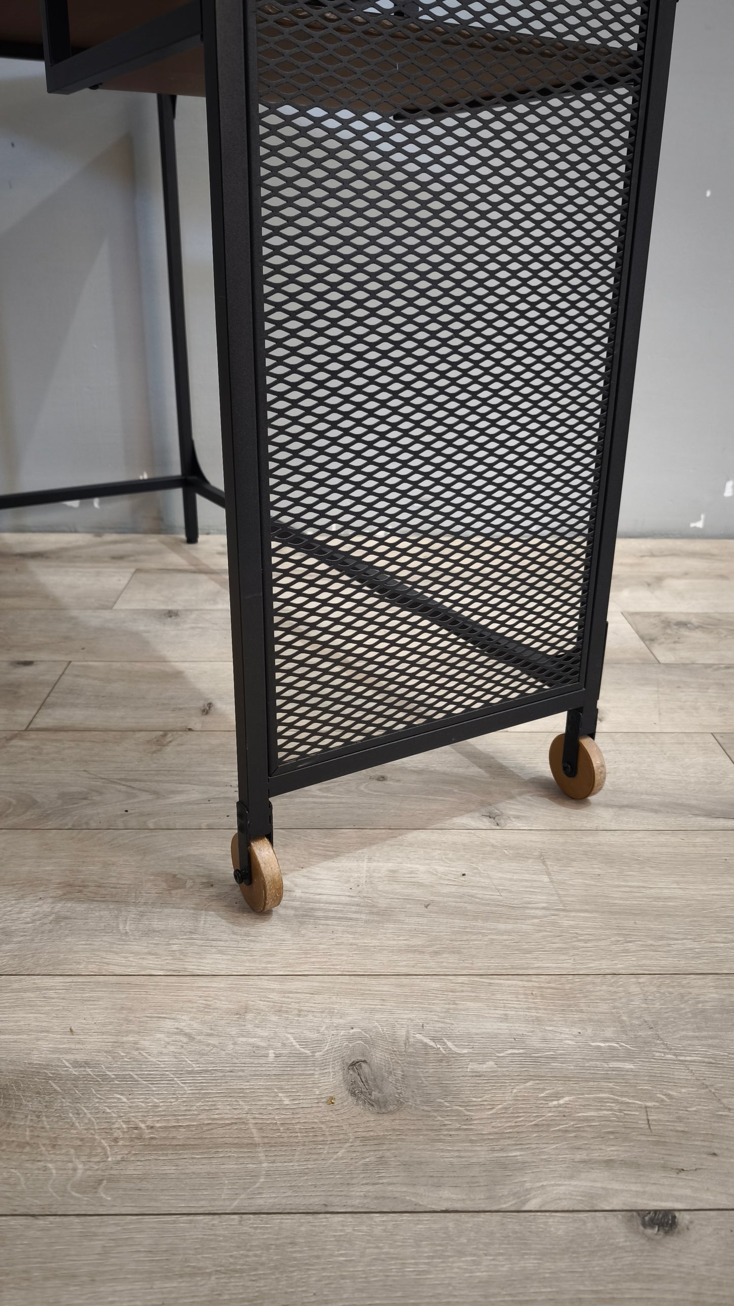 90745 Scrivania console Ikea con rotelle