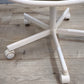 90746 Sedia girevole Ikea bianca e verde