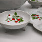 12 Set da macedonia 'Fraises De Quatre Saisons' di Nicole Bernardaud per Limoges