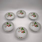 12 Set da macedonia 'Fraises De Quatre Saisons' di Nicole Bernardaud per Limoges