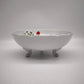 12 Set da macedonia 'Fraises De Quatre Saisons' di Nicole Bernardaud per Limoges