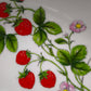12 Set da macedonia 'Fraises De Quatre Saisons' di Nicole Bernardaud per Limoges
