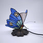 90717 Lampada da tavolo a farfalla stile Liberty