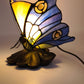 90717 Lampada da tavolo a farfalla stile Liberty