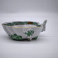 11 Ciotolina in ceramica Herend con decoro a foglie dipinte