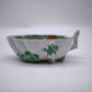 11 Ciotolina in ceramica Herend con decoro a foglie dipinte