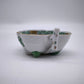 11 Ciotolina in ceramica Herend con decoro a foglie dipinte