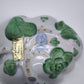 11 Ciotolina in ceramica Herend con decoro a foglie dipinte