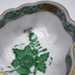 11 Ciotolina in ceramica Herend con decoro a foglie dipinte
