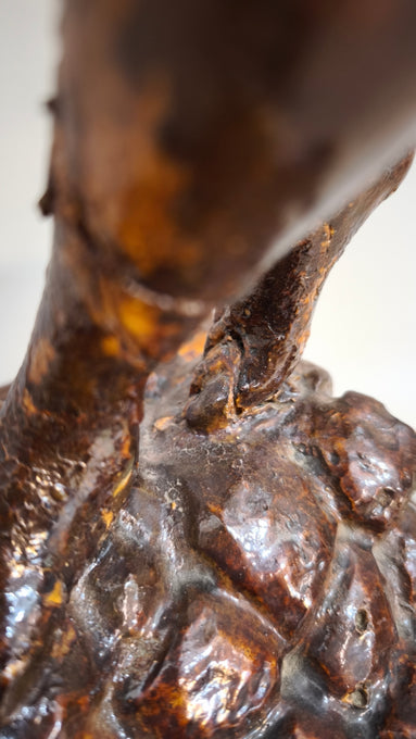 90753 Statua in legno intagliato