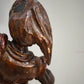 90753 Statua in legno intagliato