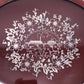 90576 Servizio in vetro color ametista decorato in silver overlay, Murano, metà '900