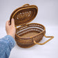 64 Cestino artigianale in rattan