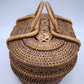 64 Cestino artigianale in rattan