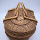 64 Cestino artigianale in rattan