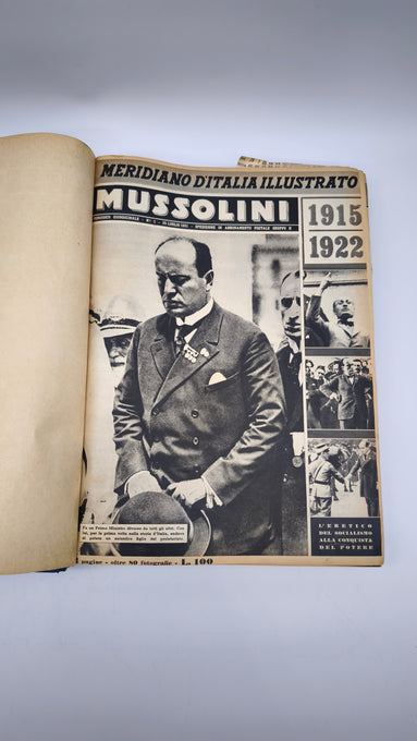 87819 Meridiano d'Italia, Storia dal 1915 al 1945 (raccolta riviste primi del '900)