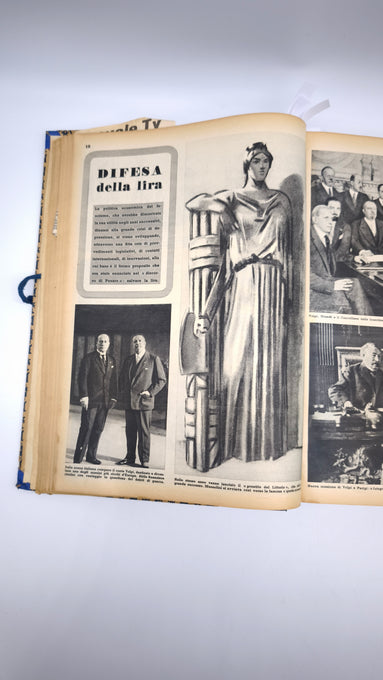 87819 Meridiano d'Italia, Storia dal 1915 al 1945 (raccolta riviste primi del '900)