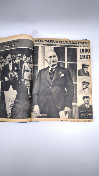 87819 Meridiano d'Italia, Storia dal 1915 al 1945 (raccolta riviste primi del '900)