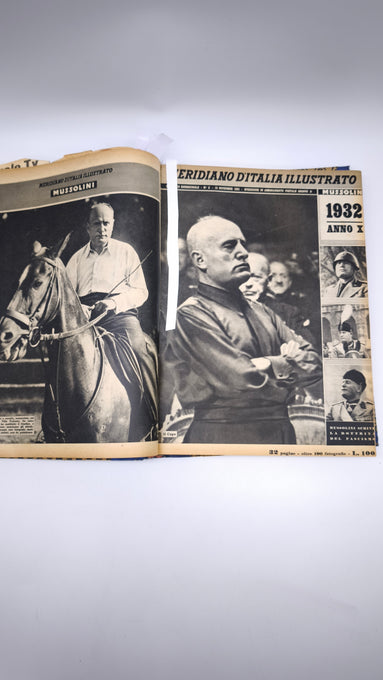 87819 Meridiano d'Italia, Storia dal 1915 al 1945 (raccolta riviste primi del '900)