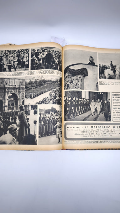 87819 Meridiano d'Italia, Storia dal 1915 al 1945 (raccolta riviste primi del '900)