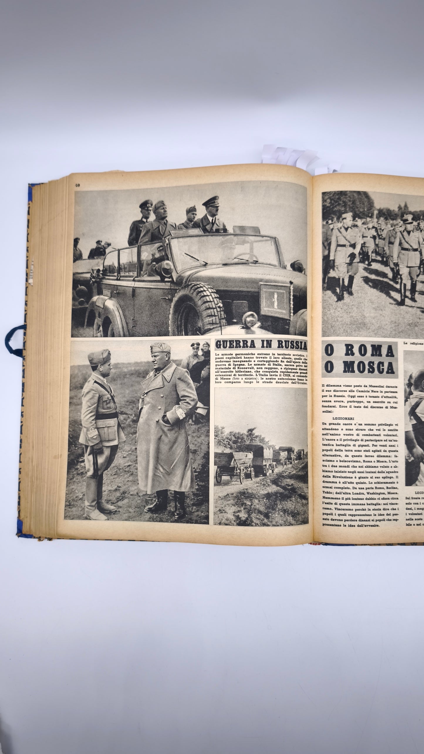 87819 Meridiano d'Italia, Storia dal 1915 al 1945 (raccolta riviste primi del '900)