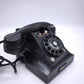 89070 Telefono vintage Fatme nero in bachelite, anni '40-'50