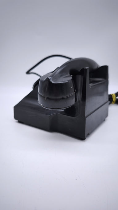 89070 Telefono vintage Fatme nero in bachelite, anni '40-'50