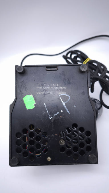 89070 Telefono vintage Fatme nero in bachelite, anni '40-'50