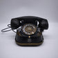 89071 Telefono vintage rotante FTR in bachelite con maniglia in ottone