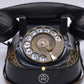 89071 Telefono vintage rotante FTR in bachelite con maniglia in ottone