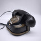 89071 Telefono vintage rotante FTR in bachelite con maniglia in ottone