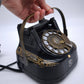 89071 Telefono vintage rotante FTR in bachelite con maniglia in ottone