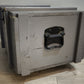 90917 Baule in legno grigio con ruote