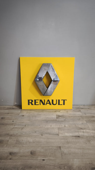105 Insegna Renault in metallo