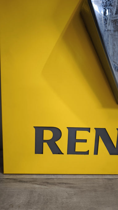 105 Insegna Renault in metallo