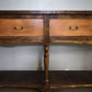 90961 Console in legno con quattro cassetti