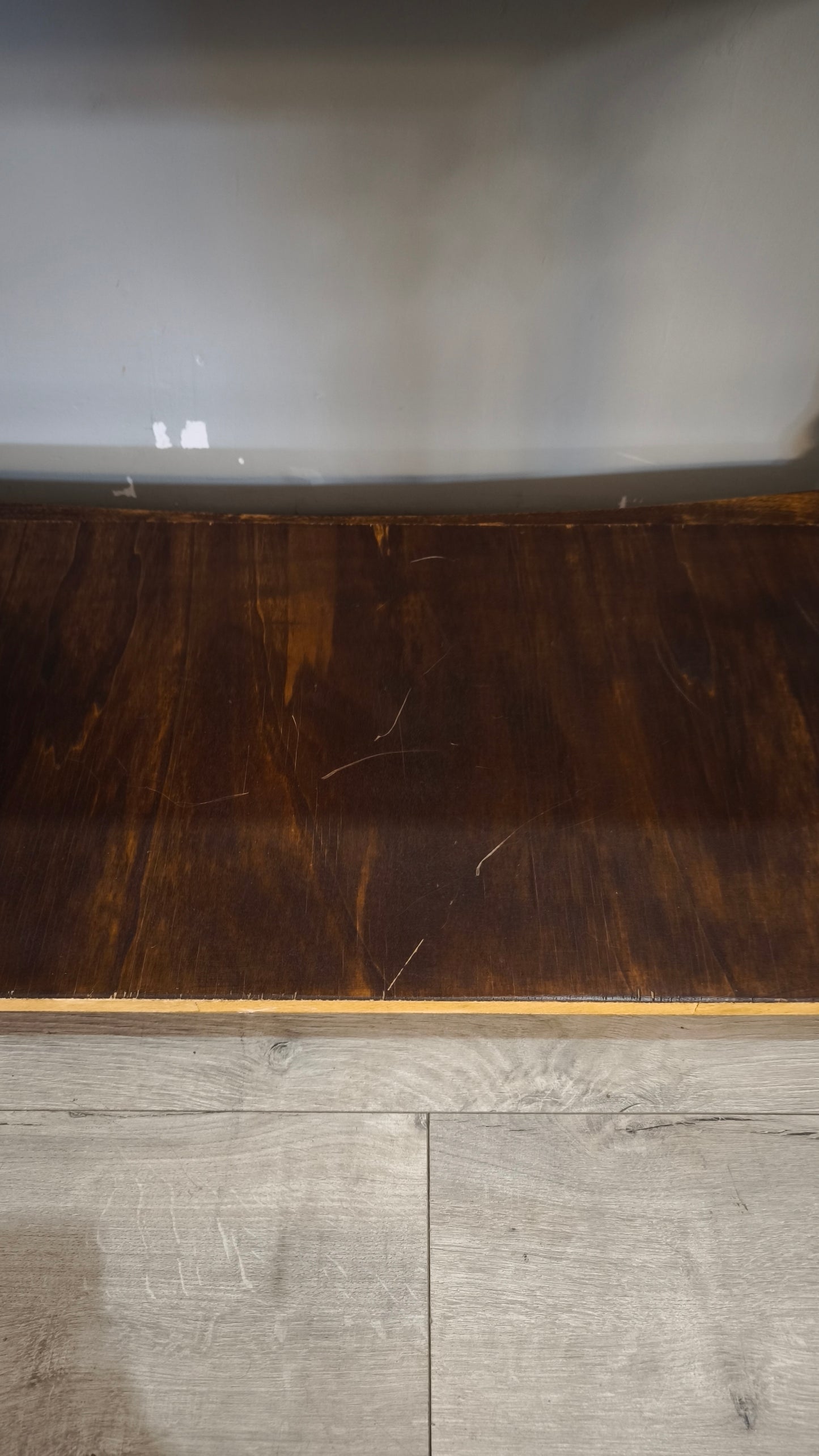 90961 Console in legno con quattro cassetti