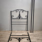 90958 Struttura letto singolo Ikea in ferro nero