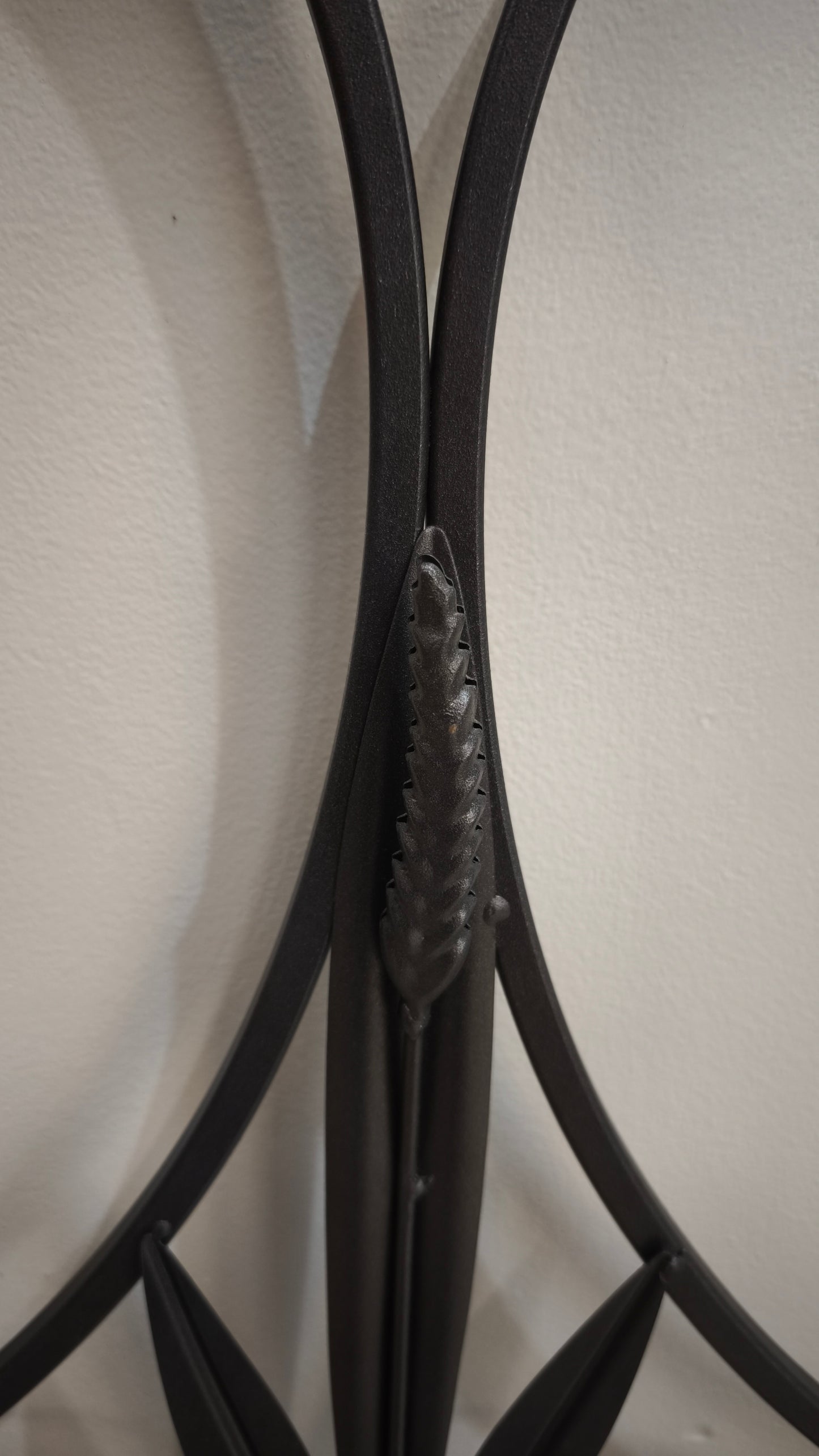 90958 Struttura letto singolo Ikea in ferro nero