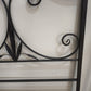90958 Struttura letto singolo Ikea in ferro nero