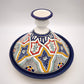 90986 Tajine in ceramica marocchina dipinta