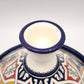 90986 Tajine in ceramica marocchina dipinta