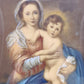 91299 Capezzale religioso Madonna con bambino