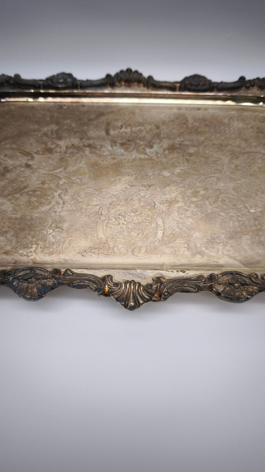 90987 Vassoio 5Th Ave Silver Co silver plated