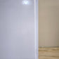 129 Credenza anni '50 celeste con piano in marmo