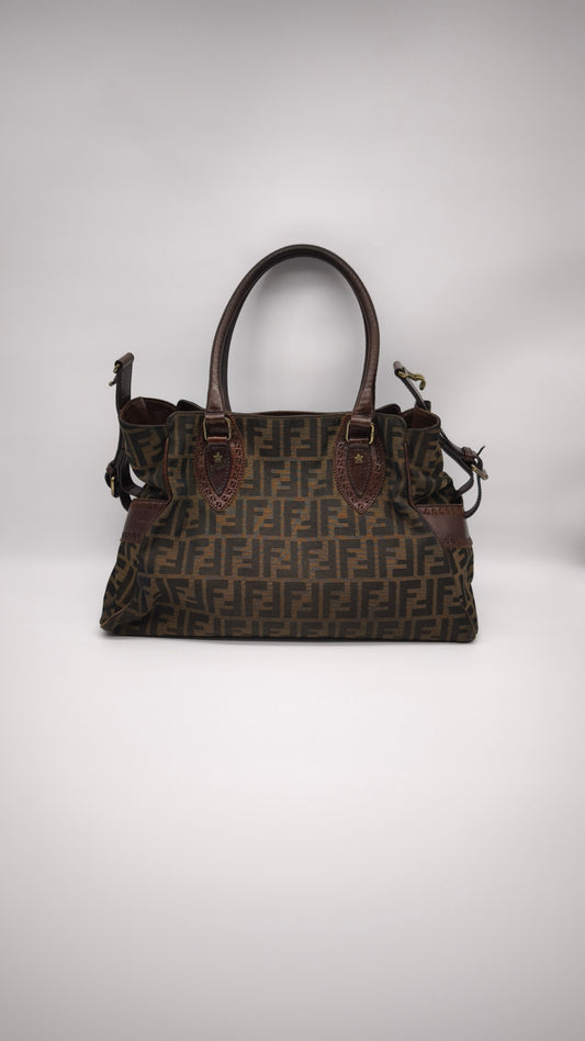 91107 Borsa Fendi con pattern logo
